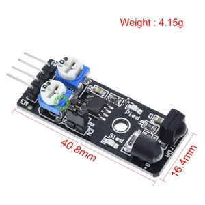 IR Infrared Obstacle Avoidance Sensor Module Diy Smart Car Robot for Arduino - Bild 1 von 4