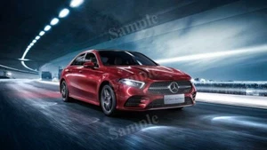 Mercedes Benz A200 L Sport Sedan 2019 High Res Wall Decor Print Photo Poster - Picture 1 of 1