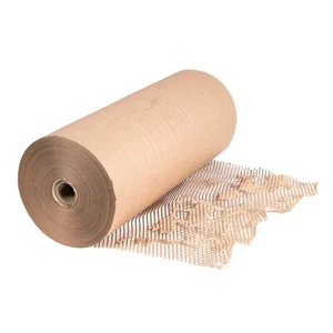 Honeycomb Kraft Paper Protective Packaging Wrap 500mm x 250M (420M Stretched) - Picture 1 of 2