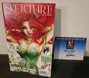 Sketch4rt Skizzenbuch von Anna Zhuo signiert mit Echtheitszertifikat Kunstbuch RAR! NM LTD 25 - 2025 - Bild 1 von 20