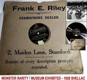 Disco Raro di Q. Maclean in a Chinese Temple - Columbia 1928 - Esposto In Museo! - Imagen 1 de 7