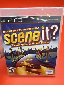 Scene It Bright Lights Big Screen (Sony PlayStation 3, 2009) Factory Sealed - Picture 1 of 3