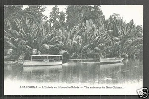 Arapokina Boot Mission Papua Neuguinea ca 1905 - Bild 1 von 1