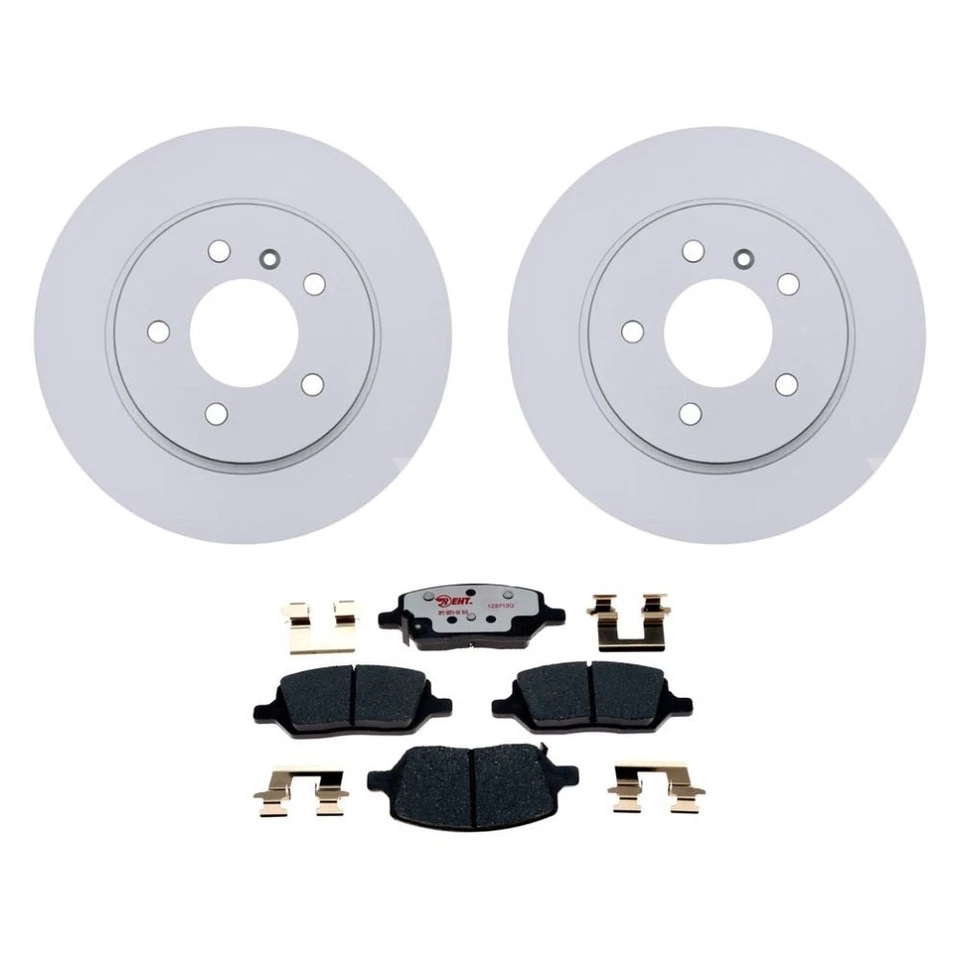 For Chevy Uplander 05 Raybestos Element3 Plain Rear Brake Kit w Hybrid Pads — 第 1/4 张图片