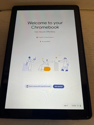 LOT OF 5 Lenovo 10e Chromebook Touchscreen 10" Tablet 32GB eMMC - Image 1 of 4