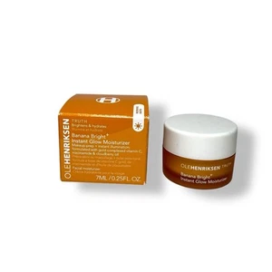 Ole Henriksen Banana Bright+Instant Glow Moisturizer 7mL/.25oz Travel Size - Picture 1 of 3
