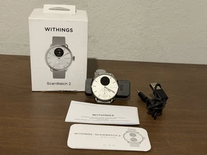 Withings ScanWatch 2 - 38 mm bianco - SCATOLA APERTA - Foto 1 di 2