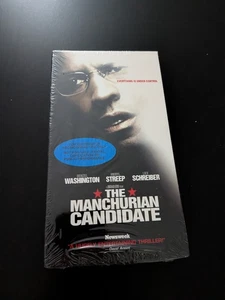 The Manchurian Candidate VHS - Starring Denzel Washington PROMO SCREENER NEW - Foto 1 di 5