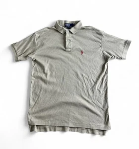 Made In USA Men's Polo Ralph Lauren Classic 100% Cotton Polo Shirt Size Large - Picture 1 of 7