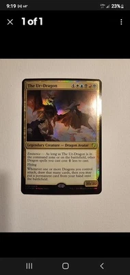 MTG The Ur-Dragon - Oversized Foil Commander 2017 Magic the Gathering Card - Image 1 of 2