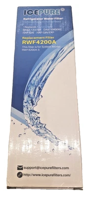 ICEPURE Refrigerator Water Filter RWF4200A Brand New Factory Sealed in Box! - Image 1 of 4