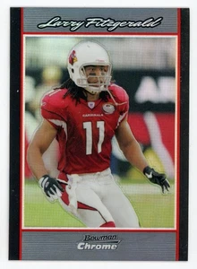 2007 Bowman Chrome Larry Fitzgerald Refractor #193 Cardinals - Picture 1 of 1