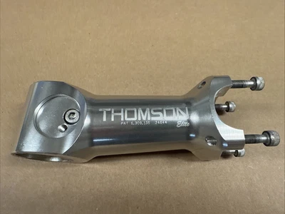 Thomson Elite X4 MTB Stem 5 Degree 25.4mm X 110mm Silver SM-E102 - Image 1 of 4