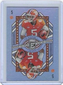 TEE HIGGINS SILVER ROOKIE CARD BENGALS RC 2020 Panini Elite ROOKIE ON DECK - Bild 1 von 2