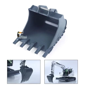 Cubo de metal hágalo usted mismo 1/14 para excavadoras hidráulicas 914 de 3 brazos RC excavadora de radio control - Imagen 1 de 5