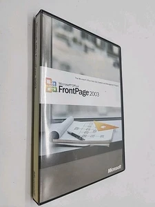 Microsoft Office FrontPage 2003 for Windows Full Version RETAIL with Product KEY - Zdjęcie 1 z 5