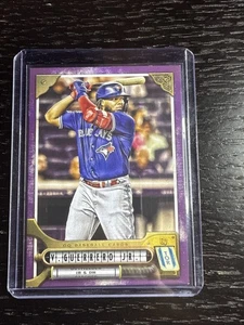 Topps Gypsy Queen 2022 malva/púrpura #18 Vladimir Guerrero Jr/75 - Imagen 1 de 2