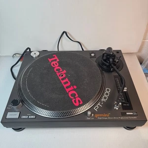 Gemini PT-1000 High-Torque Direct-Drive Professional Turntable - Picture 1 of 7