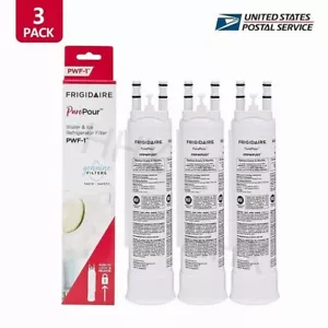 3Pack FPPWFU01 PWF-1 Refrige Genuine Frigidaire PurePour Water &Ice Filter New - Picture 1 of 2