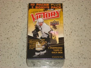 2008-09 UPPER DECK VICTORY HOCKEY - FACTORY SEALED BLASTER BOX - Picture 1 of 5