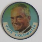 Vote Goldwater/ Miller Vari-Vue Politique Campagne Lenticulaire Broche/Bouton