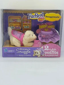 Furreal Friends Snugglimals Gato Vestido 'n Snuggle 2 Trajes Elegantes - Imagen 1 de 2