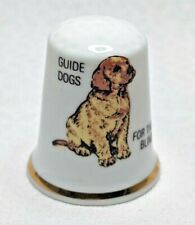 Guide Dogs for the Blind - Collector's Thimble - Fine Bone China