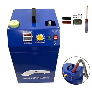 Single -end Automatic Thread Shears Machine 110V 700W Automatic Oil Supply - Picture 1 of 24