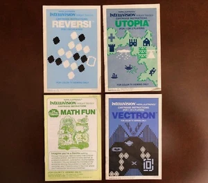 Intellivision Manuals for Arcade, Learning and Strategy Networks from Mattel - Picture 1 of 8