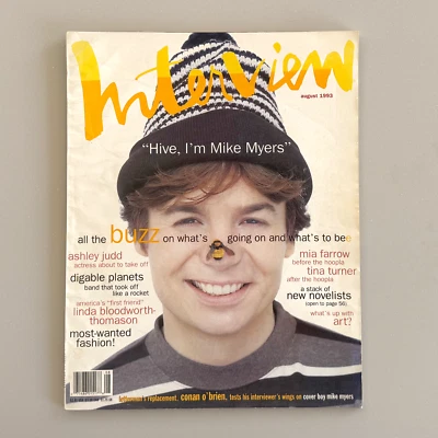 Interview Aug 1993 Mike Myers Ashley Judd Tina Turner Digable Planets Canada  - Image 1 of 4