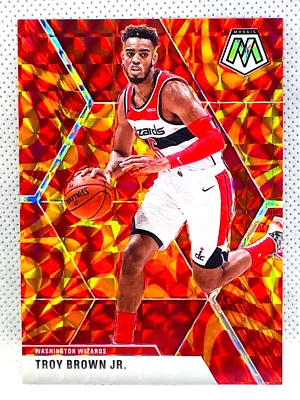 2019-20 Panini Mosaic Basketball - TROY BROWN JR #162 - Reactive Orange Prizm - Image 1 of 2