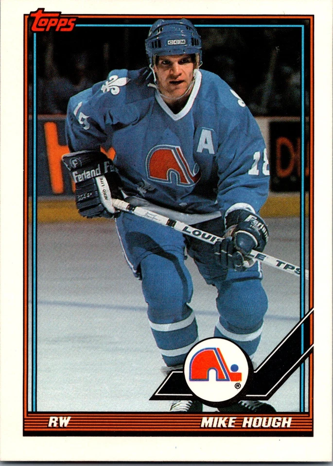 1991-92 Topps - #113 Mike Hough - Image 1 of 2
