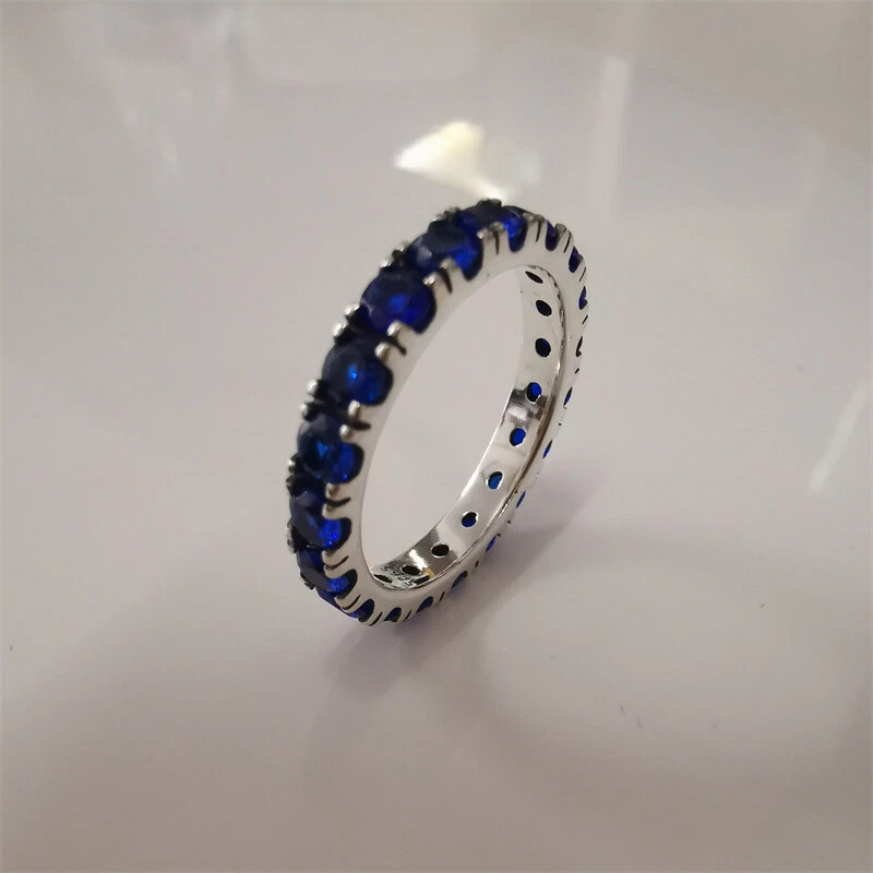 SILVER  Sparkling Row Eternity Ring PANDORA S925 ALE - Image 1 of 4