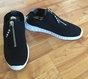 DKNY Women 9.5 US Black Zipper Shoes - Picture 1 of 7