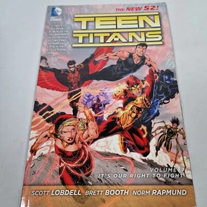 Teen Titans Vol. 1: It's Our Right to Fight (The New 52) by Scott Lobdell PB - Picture 1 of 2