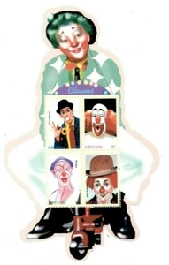 Grenada - 2003 - Circus Clowns - Sheet Of 4 - MNH - Picture 1 of 1
