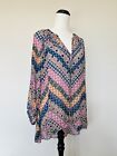 Sussan Women?S Stunning Colourful Printed Boho Blouse Size 18 Xxl Plus Curve