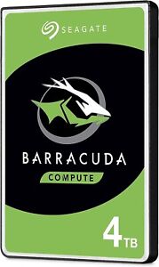 Seagate BarraCuda 4 TB 2.5 Inch Internal Hard Drive SATA 6