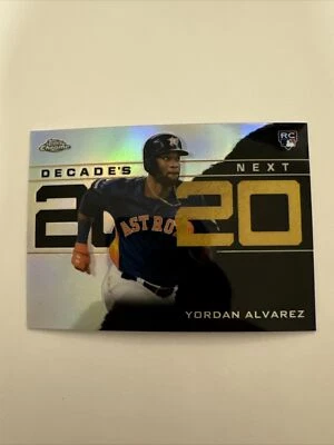 2020 Yordan Alvarez  Topps Chrome Decade's Next  ROOKIE - Refractor #DNC-4 🔥 - Image 1 of 4