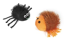 Katzenspielzeug Skedaddle Buggys Zugschnur Wackeln Jagd Pick Spinne oder Tausendfüßler 3,5 Zoll - Bild 1 von 15