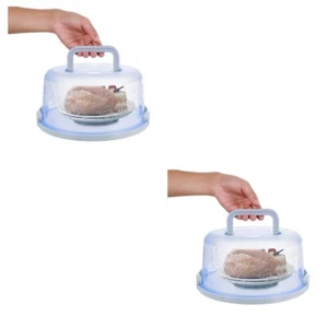 Lebensmittel Frisch Box Kuchen Container Transparent Kuchen Box - Bild 1 von 12