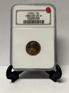 1953 Cameo PR65 RD Cent - Picture 1 of 3