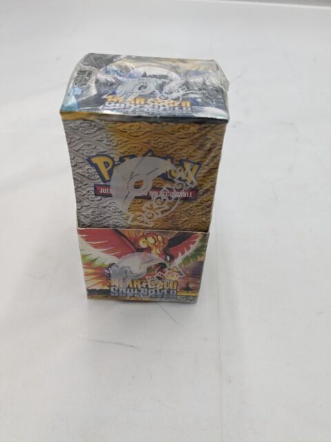 HEART GOLD SOUL SILVER BOOSTER PACK SEALED POKEMON SPANISH HGSS AMPHAROS ART