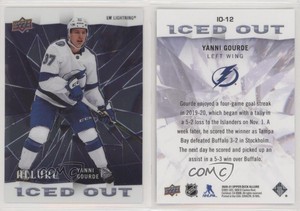 2020-21 Upper Deck Allure Iced Out Yanni Gourde #IO-12
