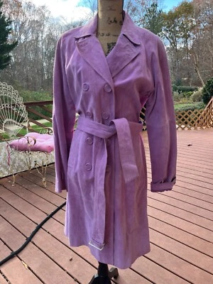 Vintage suede 100% leather jacket INC size L coat….. - Image 1 of 4