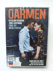 Bizet: Carmen : Kasarova / Kaufmann / Möst- Zurich [2 DVD + Booklet Set] ALL Reg - Picture 1 of 14