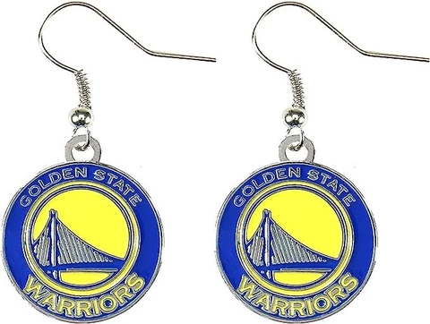 Golden State Warriors Dangler Earrings Cover