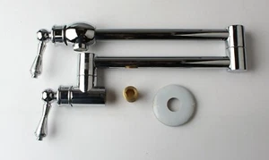 LineaAqua poliertes Chrom Küche Wandmontage Topf Füll Wasserhahn 51007S1 - Bild 1 von 5