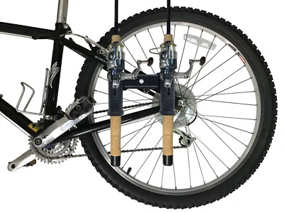 Soporte de varilla giratoria doble para bicicletas, bicicletas, ATV, UTV, motos de nieve modelo CR2X Foto 1 de 4