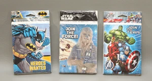 8 Ct Birthday Party Invitations & Thank You Cards - Batman Avengers - You Choose - Picture 1 of 14
